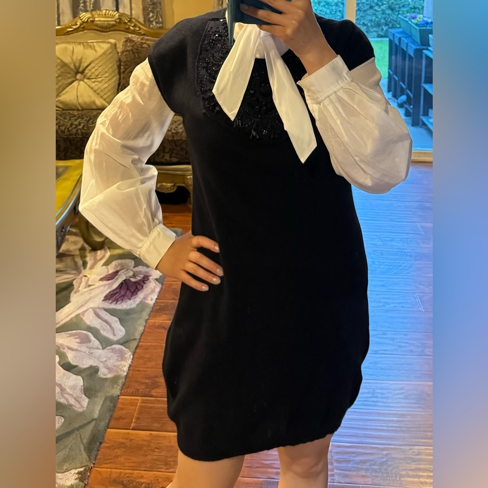 Magashoni cashmere short dress.  Size M.